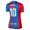 Officiële Voetbalshirt FC Barcelona Lionel Messi 10 Thuis 2021-22 - Dames